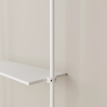 Ράφι – Λευκό | με εξαρτήματα συναρμολόγησης | σετ 1 | σετ 3 | σετ 5