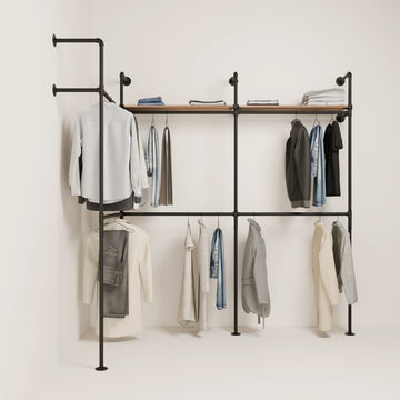 KIM EDGE DOUBLE 3 OAK – 2 ράφια