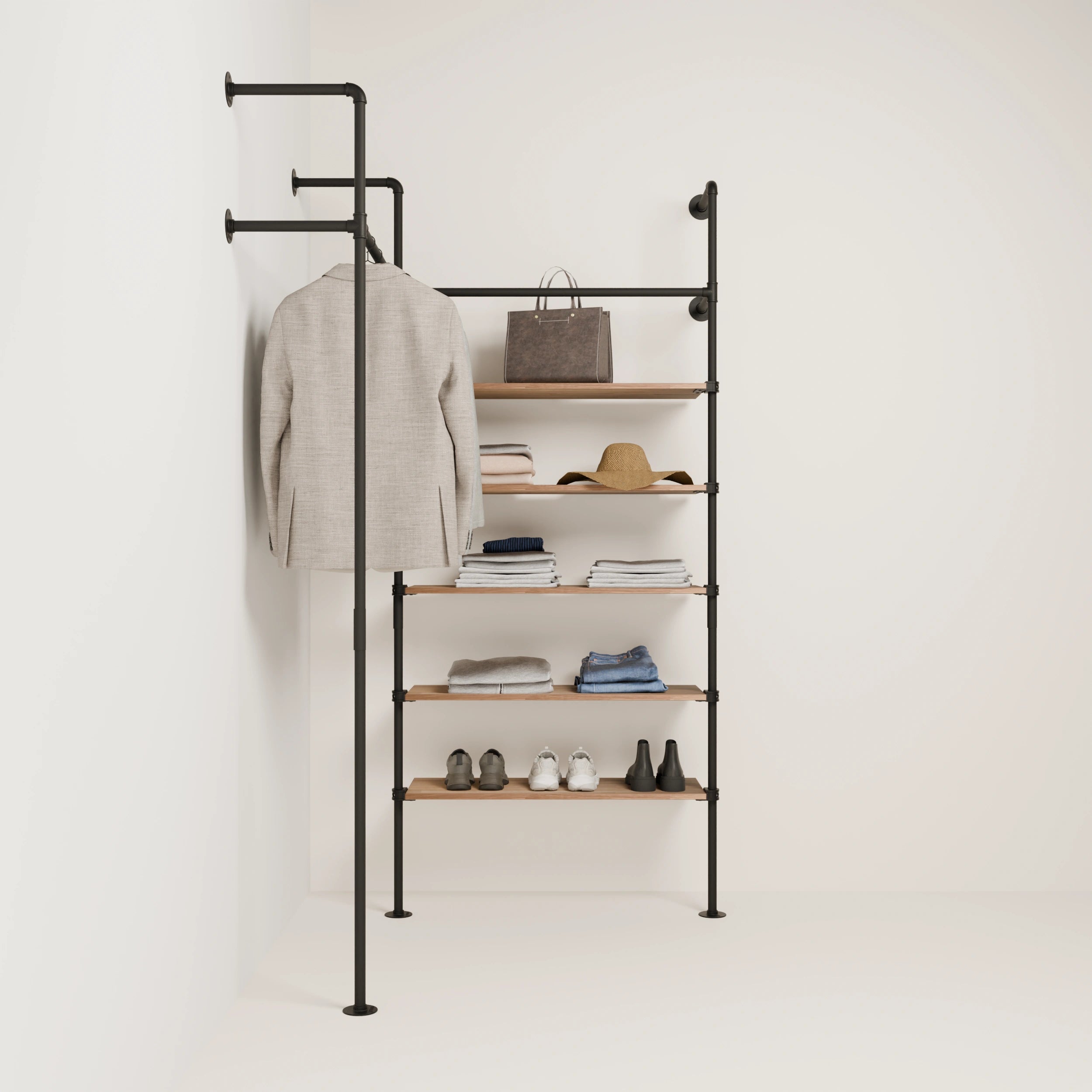 KIM EDGE 2 OAK – 5 ράφια