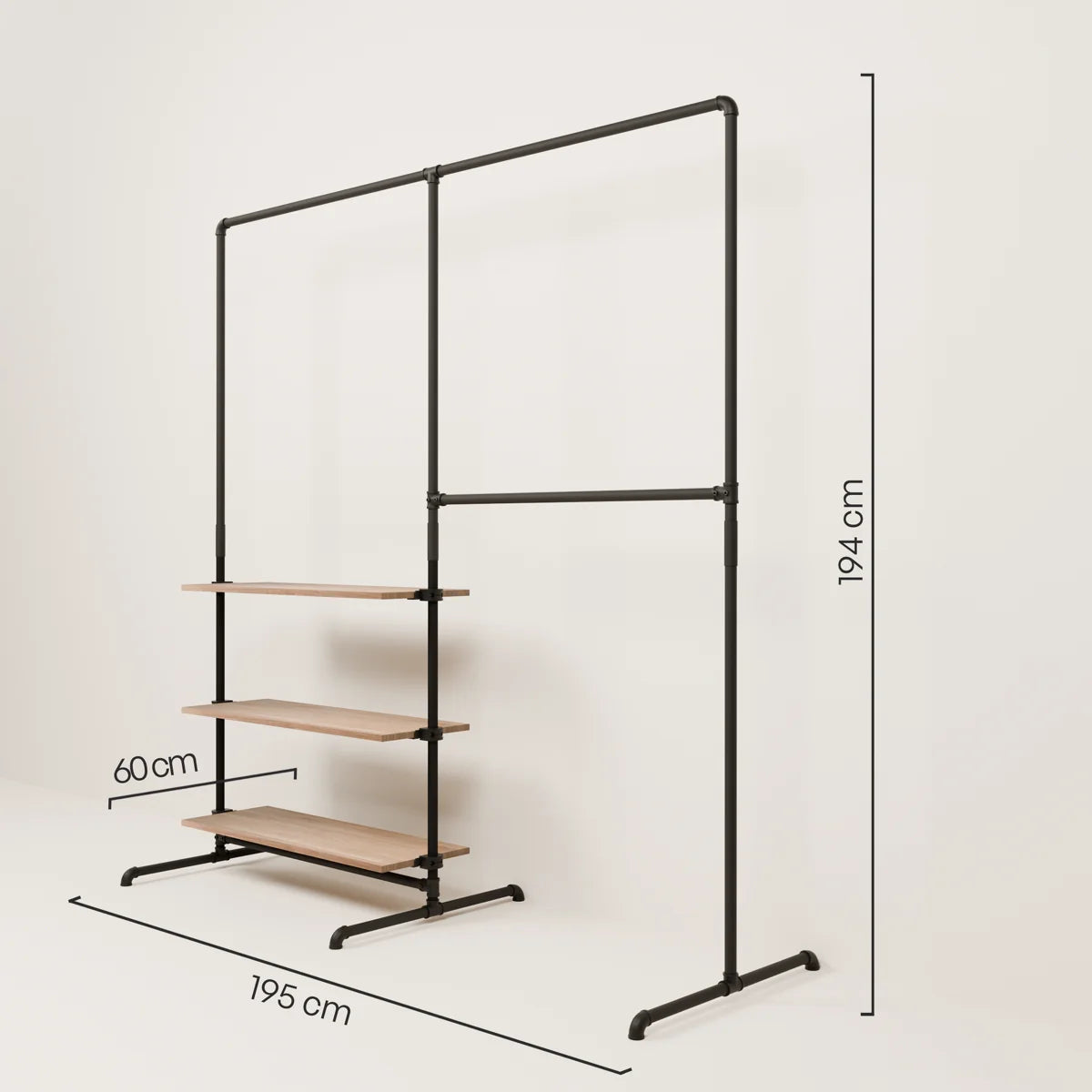 LAS 2 OAK – 3 Ράφια