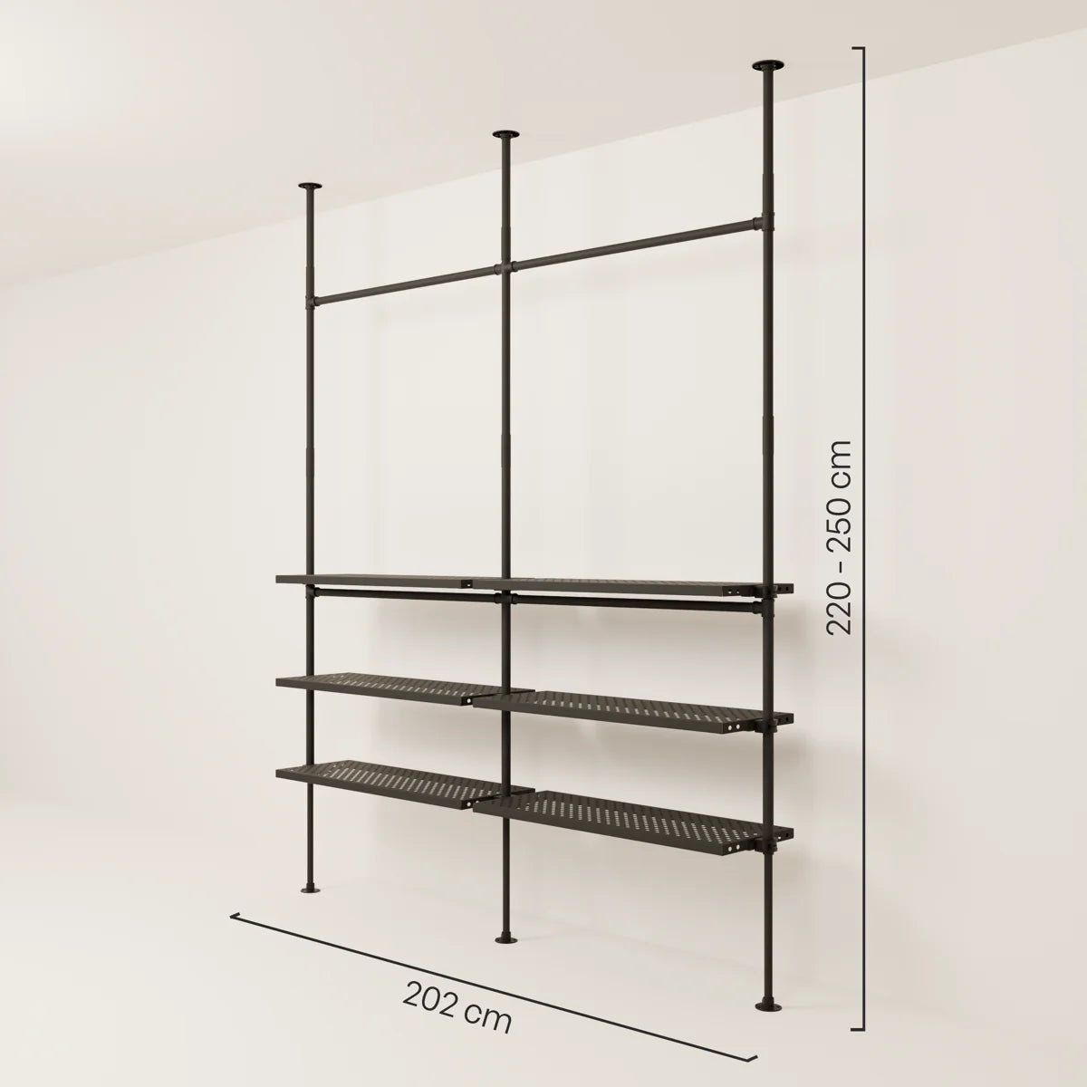 LOFT 2 METAL – 6 Ράφια