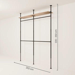 LOFT 2 OAK – 2 Ράφια