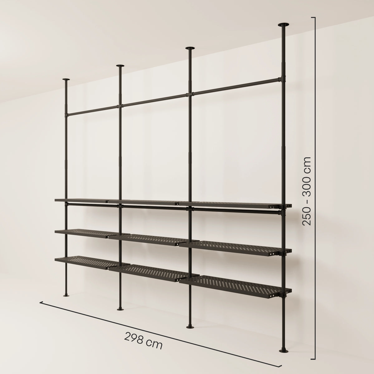 LOFT 3 METAL – 9 Ράφια