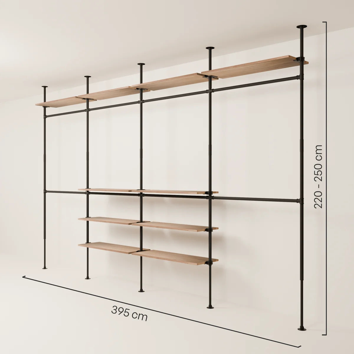 LOFT 4 OAK – 10 Ράφια
