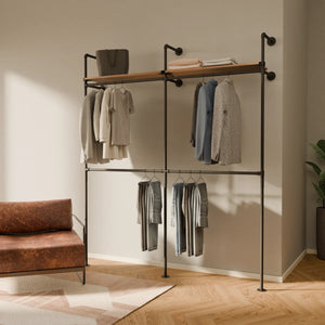 KIM DOUBLE 2 OAK – 2 Ράφια