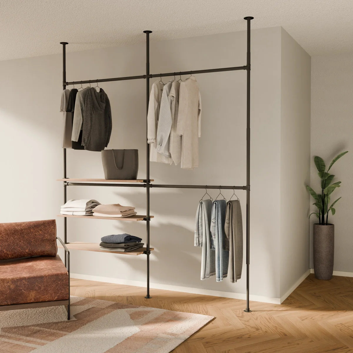 LOFT 2 OAK – 3 Ράφια