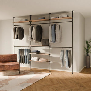 LOFT 3 OAK – 6 shelves above