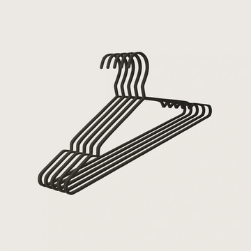 Κρεμάστρες βελούδο – 5 τεμάχια | 10 τεμάχια