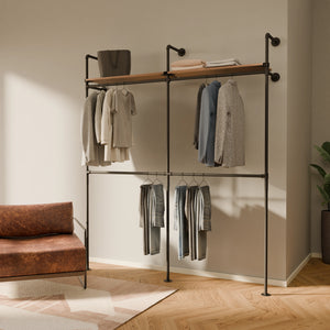 KIM DOUBLE 2 OAK – 2 Ράφια
