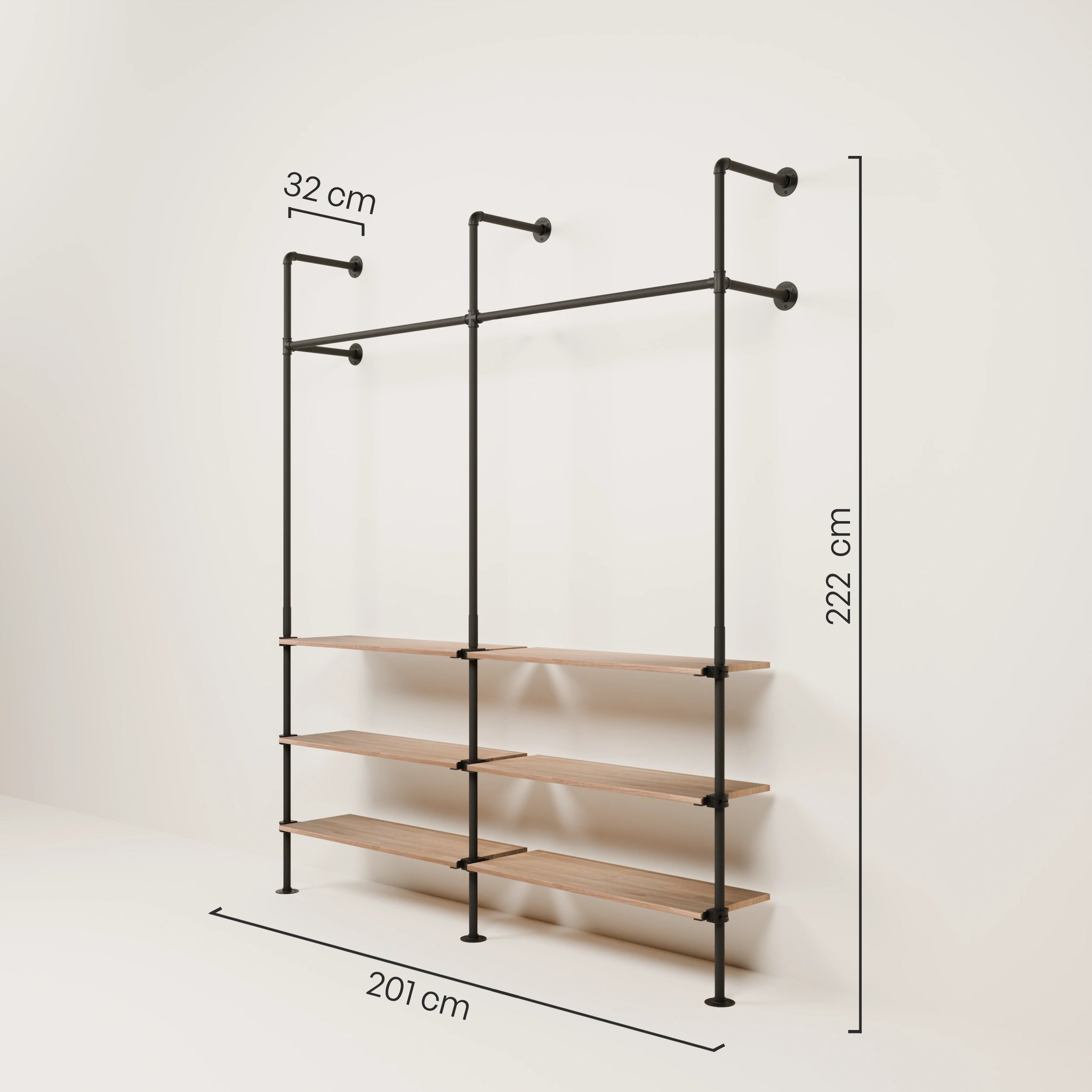 KIM 2 OAK – 6 Ράφια