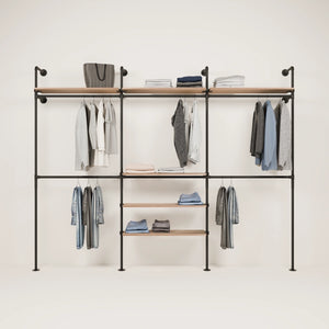 KIM DOUBLE 3 OAK – 6 Ράφια