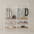 KIM 2 OAK – 6 shelves | white