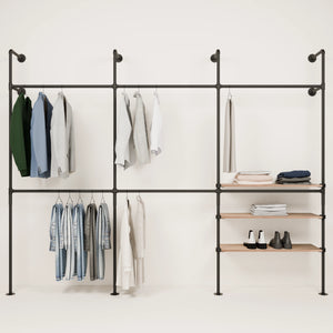 KIM DOUBLE 3 OAK – 3 ράφια