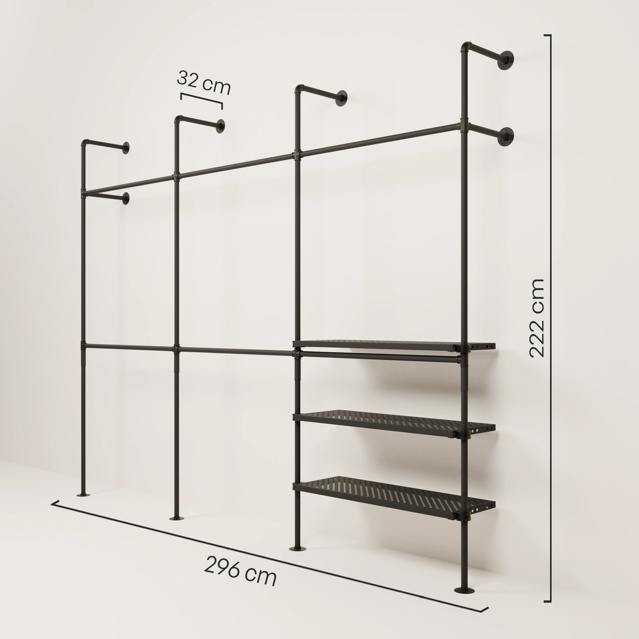 KIM DOUBLE 3 METAL – 3 ράφια