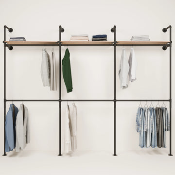 KIM DOUBLE 3 OAK – 3 ράφια στην κορυφή