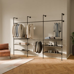 KIM DOUBLE 3 METAL – 6 εξωτερικά ράφια