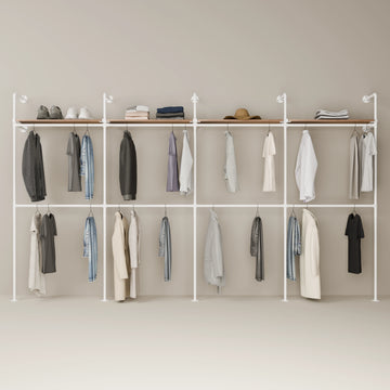 KIM DOUBLE 4 OAK – 4 ράφια