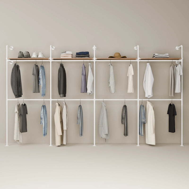 KIM DOUBLE 4 OAK – 4 ράφια