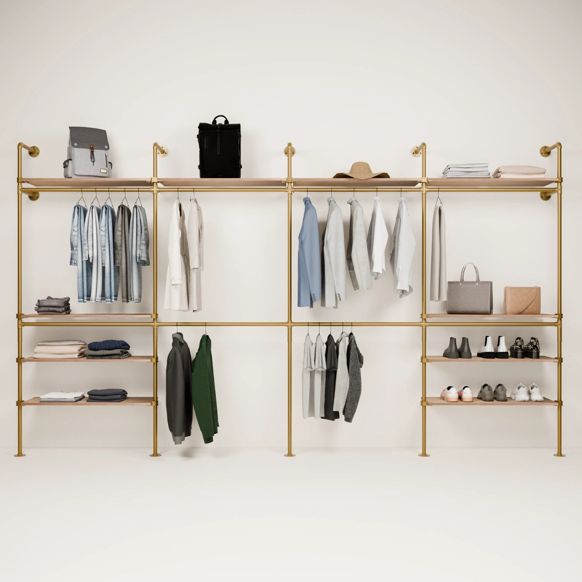 KIM DOUBLE 4 OAK – 10 κορυφαία ράφια | χρυσό