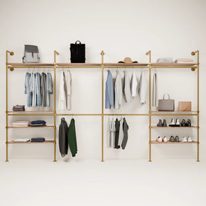 KIM DOUBLE 4 OAK – 10 κορυφαία ράφια | χρυσό